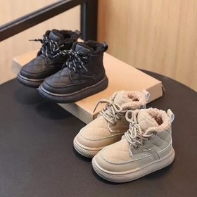 تصویر نیم بوت خارجی وارداتی از برند kids shoes اصلی 