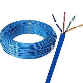 تصویر کابل شبکه 305 متری cat 6 