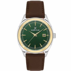 تصویر ساعت مچی مردانه عقربه ای برند دنیل کلین Daniel Klein مدل DK.1.13832 Daniel Klein Analog Brown Leather Strap Men DK.1.13832