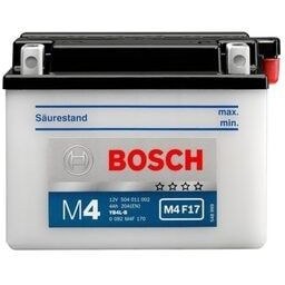 تصویر باتری باطری موتور سیکلت M4F17 Yb4L 12Volt 4Amper Bosch 