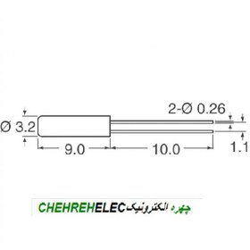 تصویر کریستال استوانه ای 12MHZ 