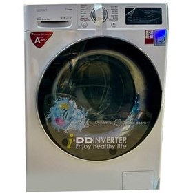 تصویر لباسشویی گراتی 10.5 کیلو F4V5VYPOW - سفید washing mashin gerati 10.5k F4V5VYPOW