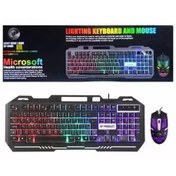 تصویر ست کیبورد و موس گیمینگ XP-Product 10400 RGB XP Wired Mouse And Keyboard XP-10400