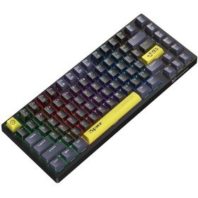 تصویر کیبورد ONIKUMA G52 82 Keys USB Wired Mechanical Keyboard Black ONIKUMA G52 82 Keys USB Wired Mechanical Keyboard Black