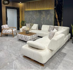 تصویر مبل ال راحتی مدل ساردین Sardin