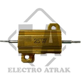 تصویر مقاومت فلزی 25 وات 100 اهم RESISTOR 100Ω 25W