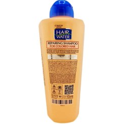 تصویر شامپو مو مدل هیرواتر بدون سولفات مناسب موهای رنگ شده ۴۰۰ میل برند کامان 