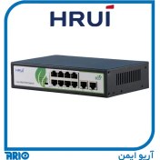 تصویر سوئیچ PoE اچ ار یو ای HRUI HR902-AF-82N HRUI HR902-AF-82N