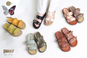 تصویر صندل دوبندی(مشکی) کد 3509 