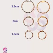 تصویر حلقه بازشونده دفترچه سایز کوچک 