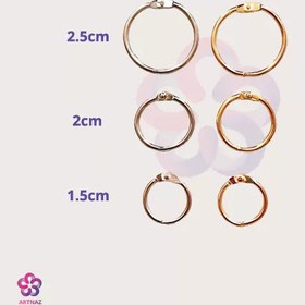 تصویر حلقه بازشونده دفترچه سایز کوچک 