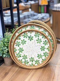 تصویر سینی صدفی کد 19 