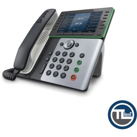 تصویر تلفن تحت شبکه Voip مدل polycom Edge E550 ip 