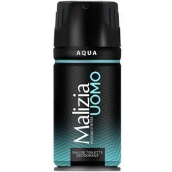 تصویر اسپری مالیزیا یومو آکوا آبی Aqua حجم 150 میل 