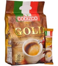 تصویر Cobizco بسته ساشه گلد کافی کوبیزکو مدل Gold Coffee cobizco Gold Coffee 