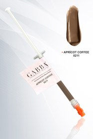 تصویر رنگ ابرو قهوه ای GABBA PERMANENT MAKE-UP | tekkullanım اورجینال 