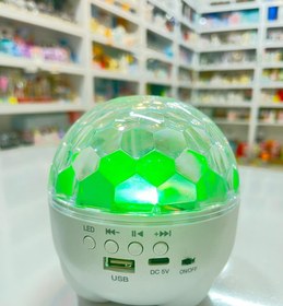 تصویر رقص نور و اسپیکر LT-750 LED 