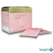 تصویر ساشه کلاژن گلد مخصوص پوست آدریان 20 عددی Adrian Collagen Gold 20 Oral Sachets