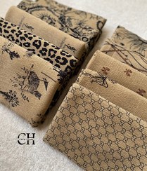 تصویر شال پلیسه پک کرم بسته10طرحی کد ps39 (عمده) 