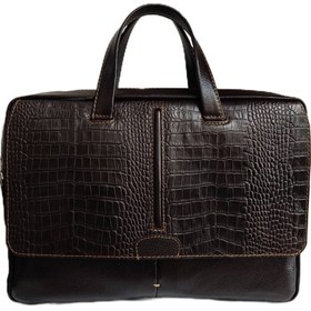 تصویر کیف اداری دو دسته مشکی 