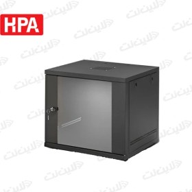 تصویر رک دیواری 9 یونیت عمق 45 اچ پی آسیا HPA HPA Wall rack 9 units depth 45