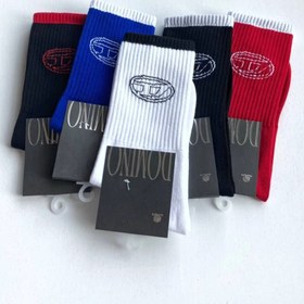 تصویر جوراب مردانه دیزل وارداتی ساق دار Imported diesel men's socks with leggings