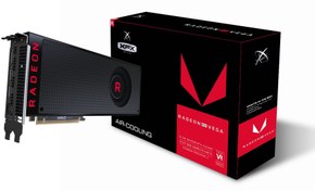 تصویر کارت گرافیک AMD RADEON RX VEGA56 XFX 8GB استوک 