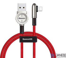 تصویر کابل کنفی آیفونی Baseus Exciting CALCJ-A Baseus Exciting CALCJ-A01 1m Lightning Cable