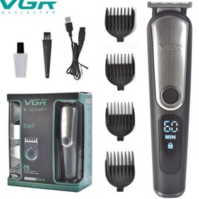 تصویر ست ماشین اصلاح 5 کاره وی جی آر مدل V-105 V-105 VGR professional Groming Kit