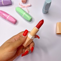 تصویر رژلب فانتزی جامد - آبی lipstick