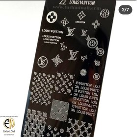 تصویر شابلون فلزی ناخن LY 