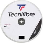 تصویر زه راکت تنیس تکنیفایبر مدل Tecnifibre 4S مشکی - رول کامل (1.30) ا زه تکنیفایبر زه تکنیفایبر