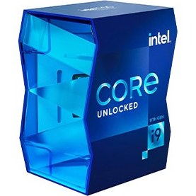 تصویر پردازنده اینتل سری Rocket Lake مدل Intel Core i9 ا Intel Core i9 11900K Box CPU Processor Intel Core i9 11900K Box CPU Processor