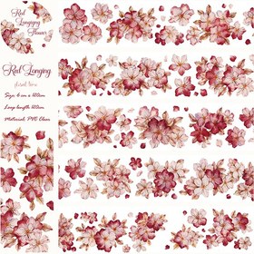 تصویر واشی Red longing flower 