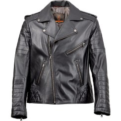 تصویر کاپشن مردانه پلیسی آمیار 