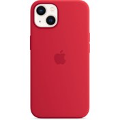 تصویر قاب گوشی موبایل مدل Silicone case مخصوص گوشی موبایل اپل iPhone 13 