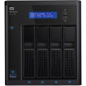 تصویر ذخیره ساز تحت شبکه وسترن دیجیتال مدل My Cloud DL4100 WDBNEZ0160KBK-EESN 4-Bay ظرفیت 16 ترابایت 