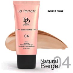 تصویر دی دی کرم لافارر مناسب انواع پوست (spf 30 ) رنگ بژ ظبیعی 33 میلی کرم DD ،CC ،BB