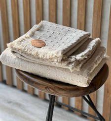 تصویر پادری و کناره کتان ۶۰۸۷۲ - 90*150 