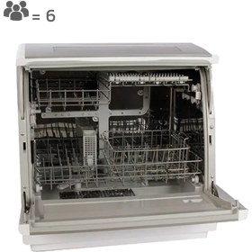 تصویر ماشین ظرفشویی مجیک 6 نفره مدل DWA1102L Magic Dishwasher DWA-1102L