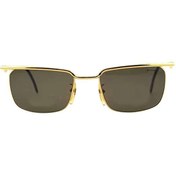 تصویر عینک آفتابی فلزی طلایی مستطیلی Rolling 676 