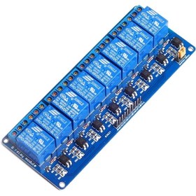 تصویر ماژول رله مدل 8R-5V 