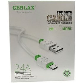 تصویر کابل تبدیل USB به microUSB جرلکس مدل GD-14 طول 2 متر 