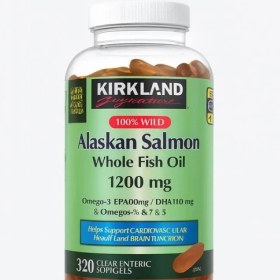 تصویر قرص امگا ۳ کرکلند omega3 