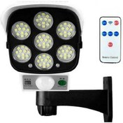 تصویر چراغ خورشیدی شارژی طرح دوربین مدار بسته Solar Sensor Light JD-2178T
