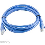 تصویر پچ کورد (کابل شبکه) 2 متری Patch Cord CAT6 Patch Cord cat6 2m