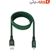 تصویر کابل شارژ و تبدیل USB به میکرو (Micro) جگوار Charging cable and converting USB to micro