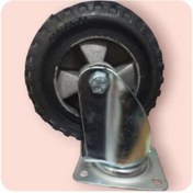 تصویر چرخ کفی دار گردان پارس کاستر مدلTS200MM 