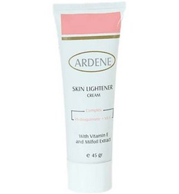 تصویر کرم روشن کننده و ضدلک صورت حاوی ویتامین E آردن ardene skin lightener cream