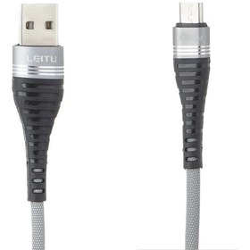 تصویر کابل تبدیل USB به microUSB لیتو مدل LD-11 طول 1 متر 